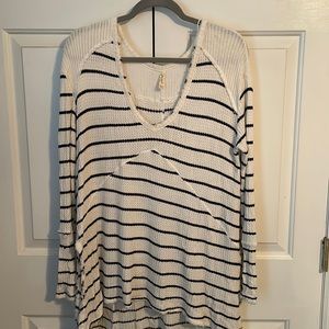 Free People Striped Sweater